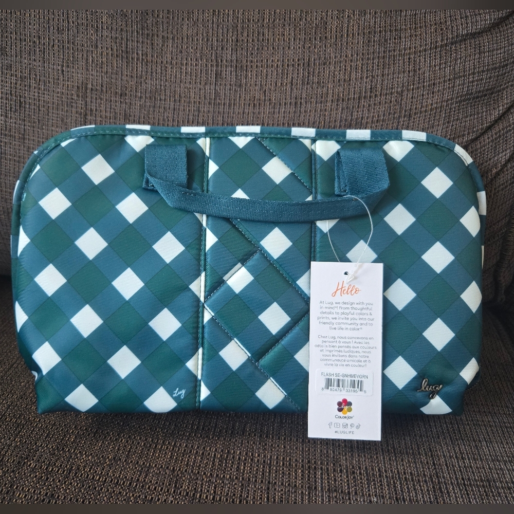 NWT Lug Flash SE in Gingham Evergreen